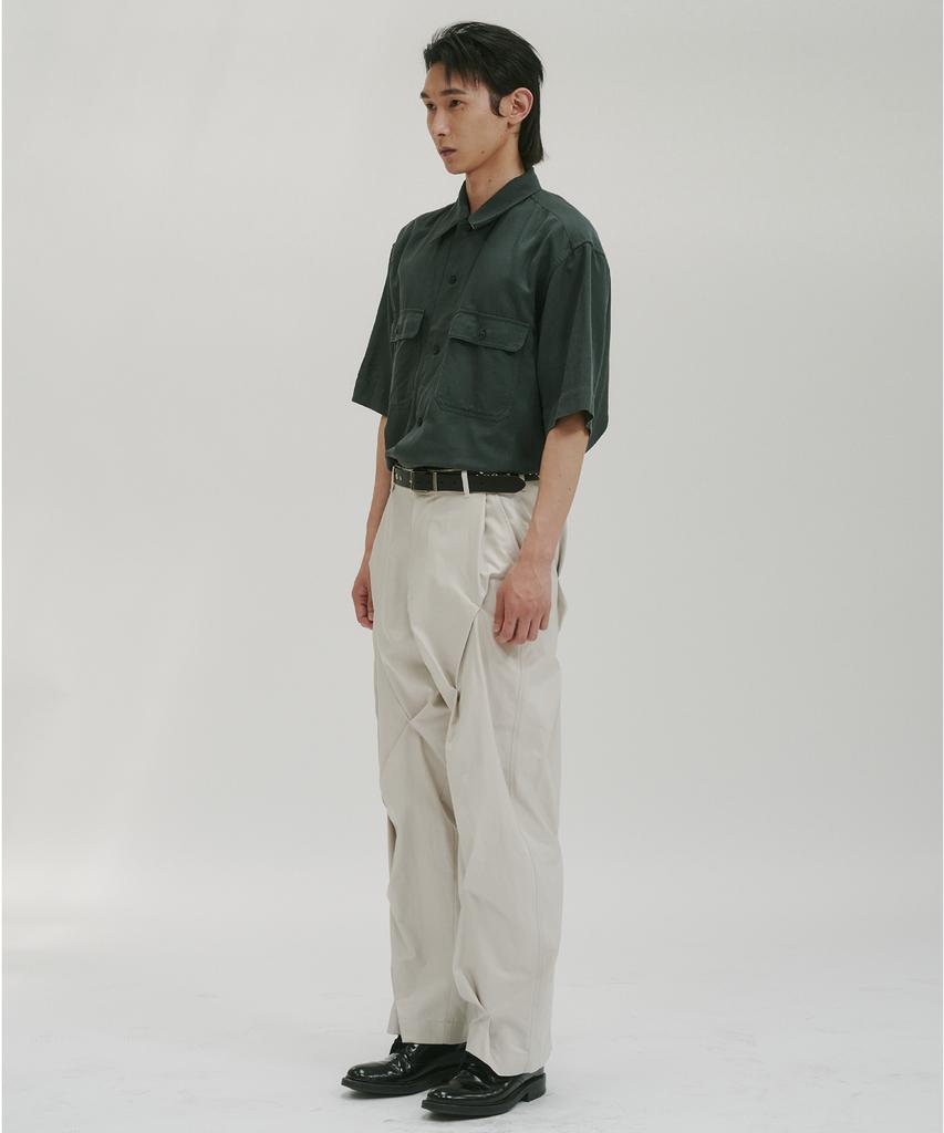 AEGO FREEDOM LAB Nip Crump Pants_Sand Beige