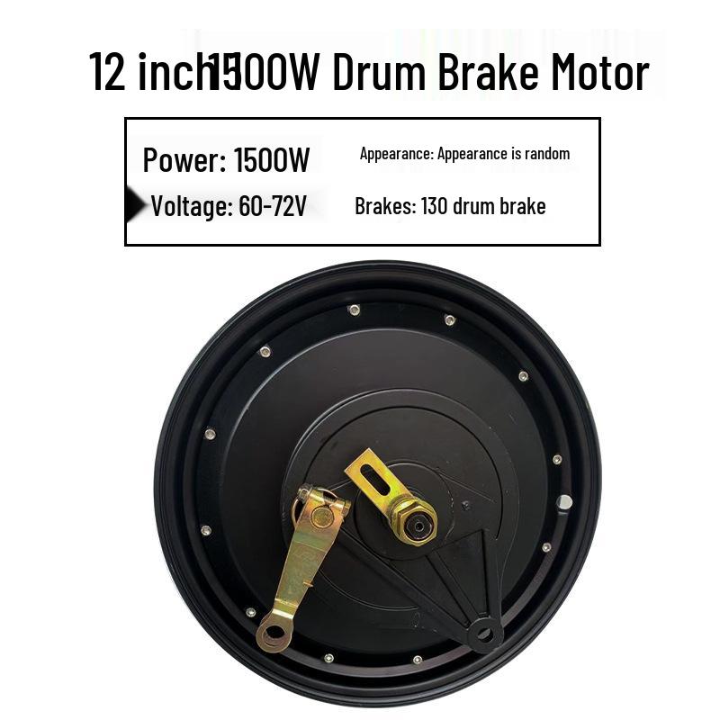 12-inch 2000W 72V High-Speed Electric Scooter Motor for Ninebot Xiaoniu, Modified to 3000W