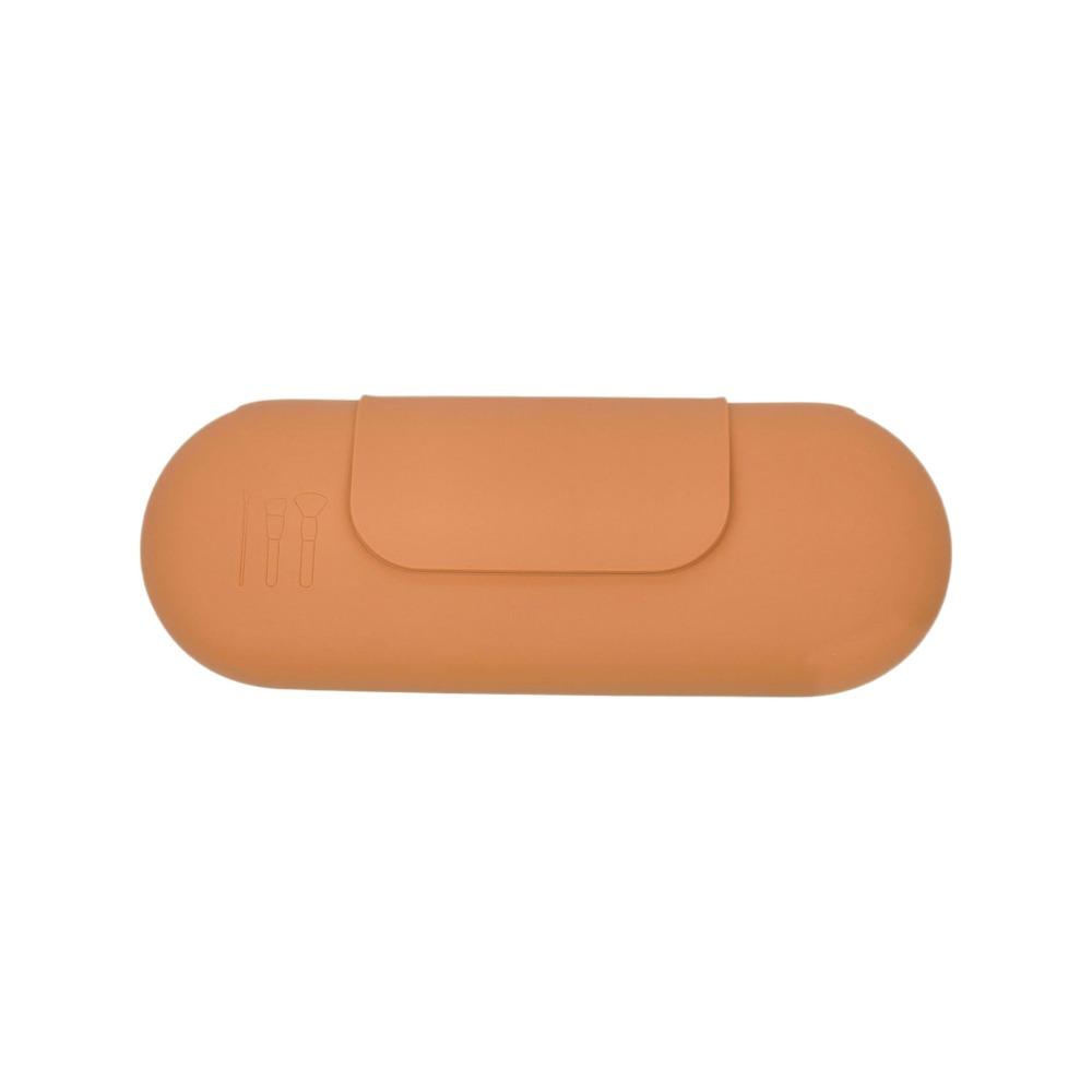 Waterproof Makeup Brush Holder Silicone Cosmetic Brush Storage Bag  Travel Beauty Tool Storage