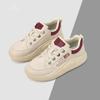 White Shoes Spring and Summer Thick Sole Lightweight Breathable Trendy Shoes Women's Casual Fashion High Comfortable Board Shoes Women's