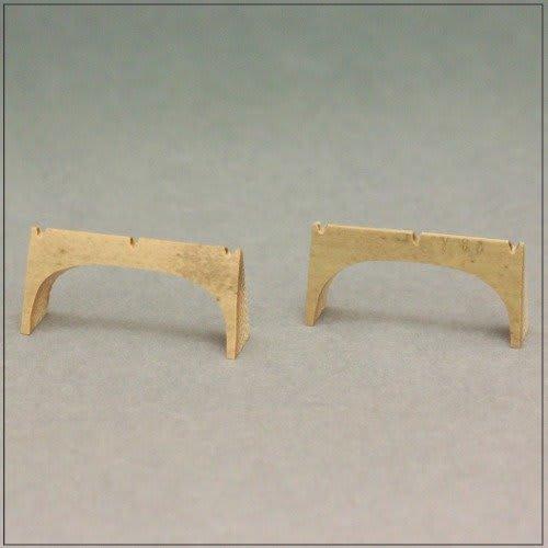 

Set of 2 standard bamboo mounts for Okinawan sanshin