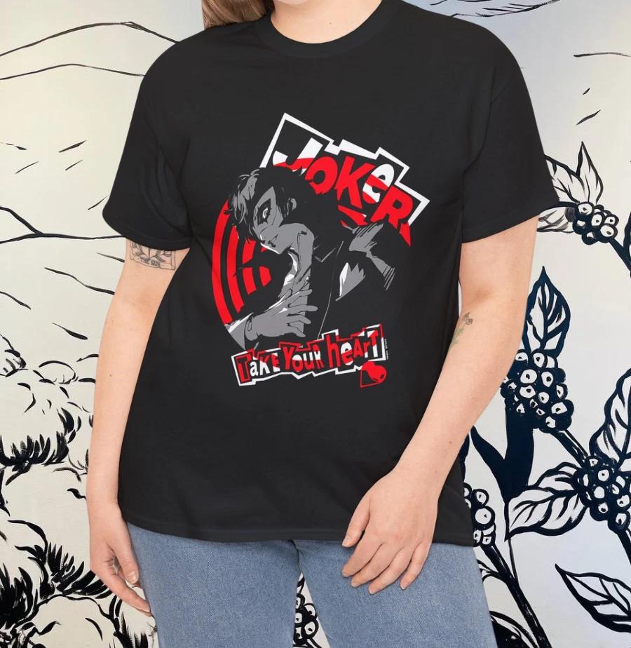 Футболка Persona 5 Joker Take Your Heart ATLUS L