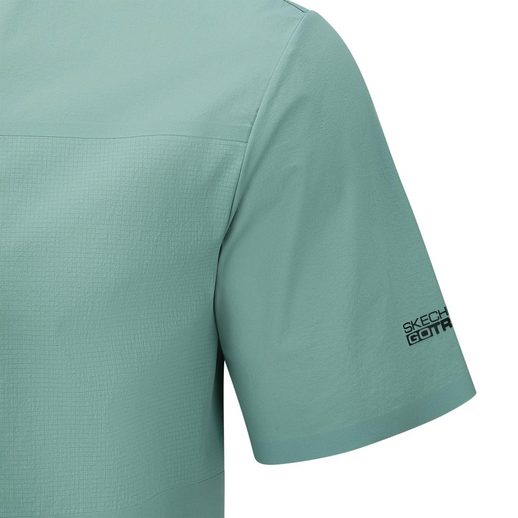 Skechers UV Resistant Cool Sports Woven Short Sleeve Polo Men Tops P226M190-01EM