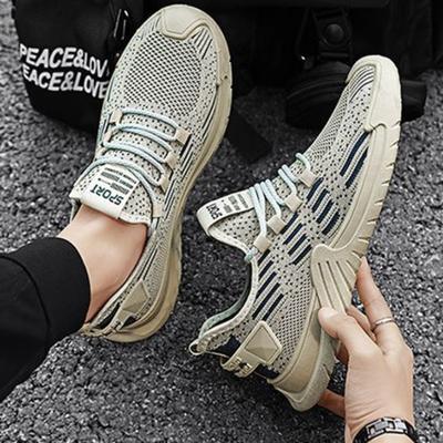 Mesh Schuhe für Herren Mann Freizeit Sneaker Dicke Plateauschuhe Basketball Trends 2025 Y2k Angebote und Heiß Trendy Outdoor Weit Stilvoll 39