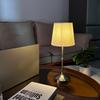 Retro Rechargeable Metal Table Lamp for Bedroom or Restaurant Decor