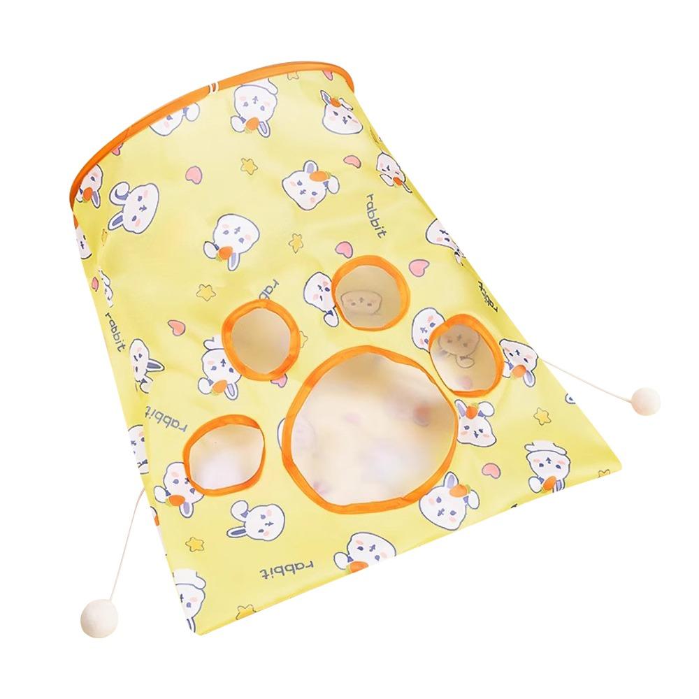 

Diamond Bag Cat Toy Rolling Ground Interactive Cat Tunnel Toy Cat Playing Interactive Games D