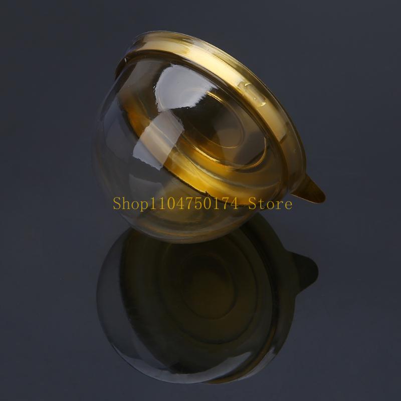 50g Round Moon Cake Trays Mooncake Packaging Box Container Holder 50 Pcs Top Sale