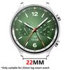 22mm Titanový řemínek pro Huawei Watch GT6 Pro 46mm Watch 5 Ultimate 2 Luxusní náramkový pásek pro Oneplus Watch 3 pro Seiko Náramek