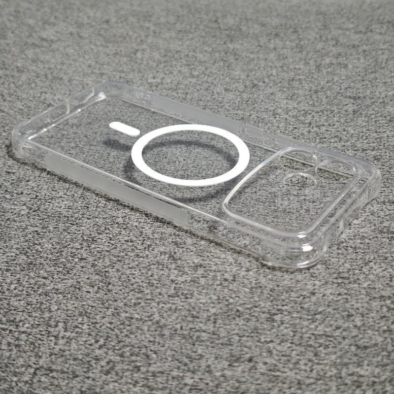 For Motorola Edge 70 Pro Case New Simple Clear Magnetic Anti Collision Protect Cover For moto Edge 70Pro Shell Shockproof Bumper
