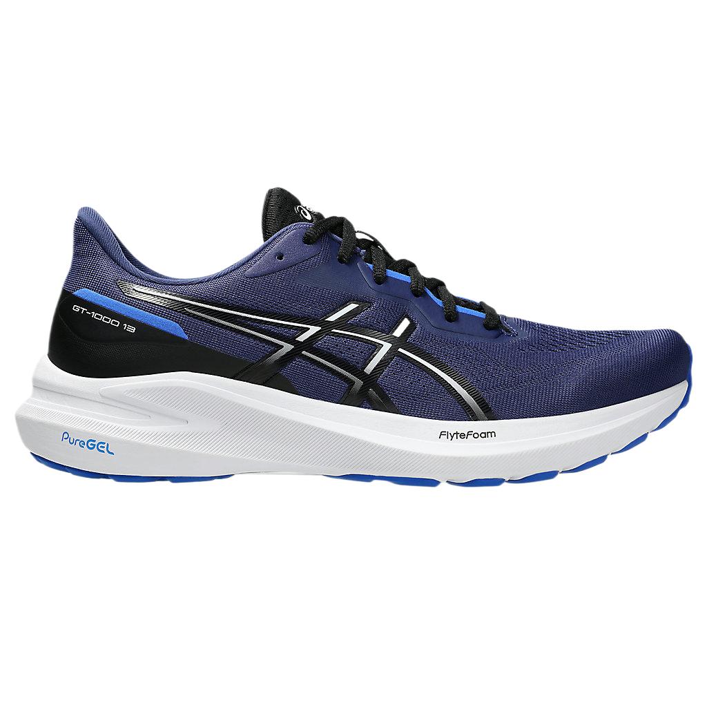 Asics GT-1000 13 Comfortable Durable Low-Top Lifestyle Sneakers Men sneakers Blue White 1011B858-402