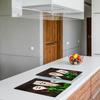 2x GLASS PROTECTIVE PLATE FOR STOVE 40x52 KITCHEN