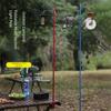 Detachable Camping Lantern Stand Aluminum Alloy Lantern Hangers New Tent Lamp Stand  Fishing
