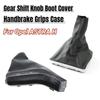 For Opel ASTRA H Gear Shift Knob Lever Stick Gaiter Boot Parking Handbrake Grips Boot Cover Case Collar Car Accessories