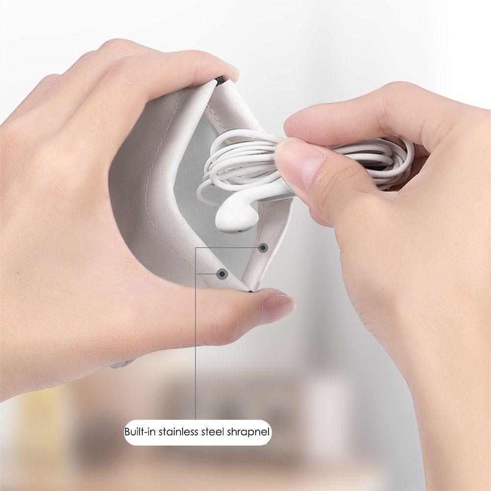 Memory Card Pouch USB Data Cable Organizer Earphone Storage Bag Headphone Accessories Coin Purse