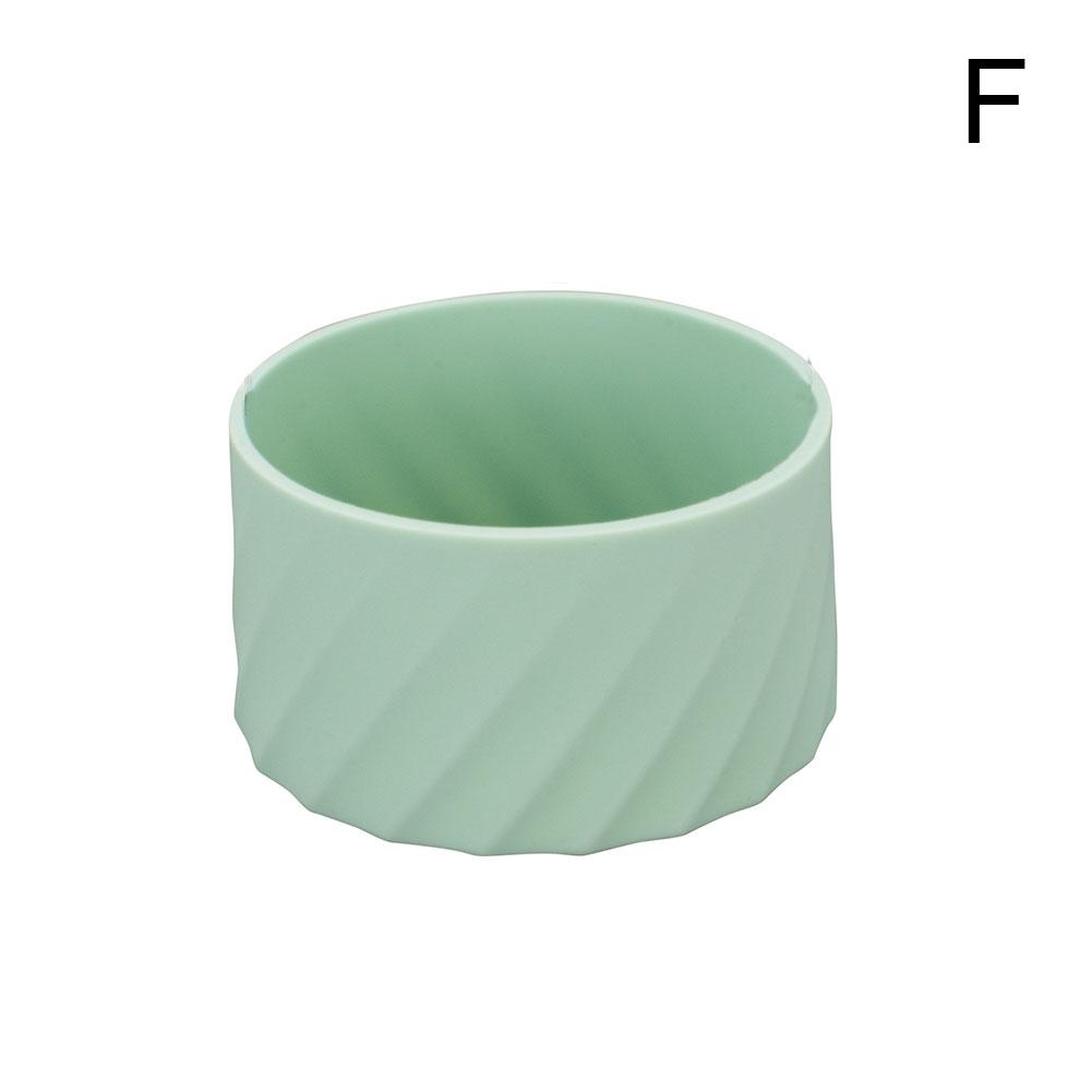 7.5cm Silicone Cup Boot for 40oz Large Capacity Coffee Tumbler Ice Flow Flip 30oz Bottle Cover Bottom Anti-slip Sleeve Cover