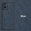 Luksusowe etui na telefon ze skóry PU dla OPPO A36 A76 A96 4G Tylna osłona Matowa Odporna na wstrząsy Pełna ochrona Silikonowe etui dla OPPO A96 5G