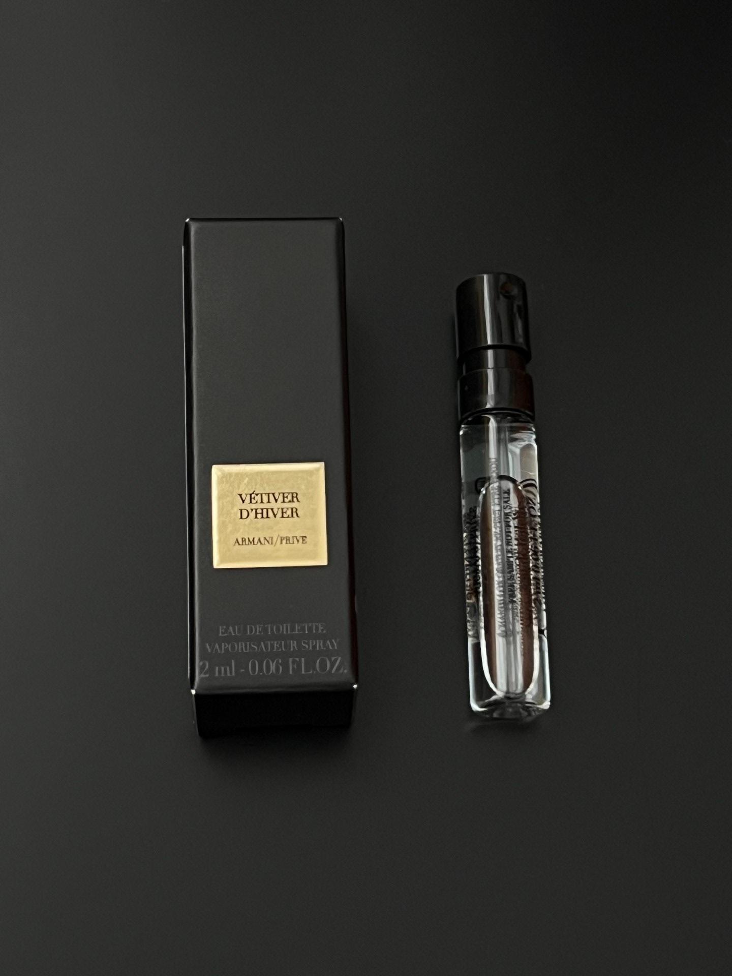 Armani Vetiver d Hiver Туалетная вода 2 мл - Мини-пробник парфюма в подарок