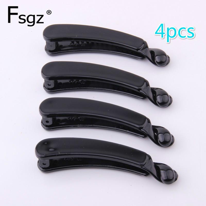 

Бренд Французская заколка-банан для волос Черный пластиковый держатель для хвоста Заколка для волос для леди Инструмент для красоты прически Простые заколки для волос