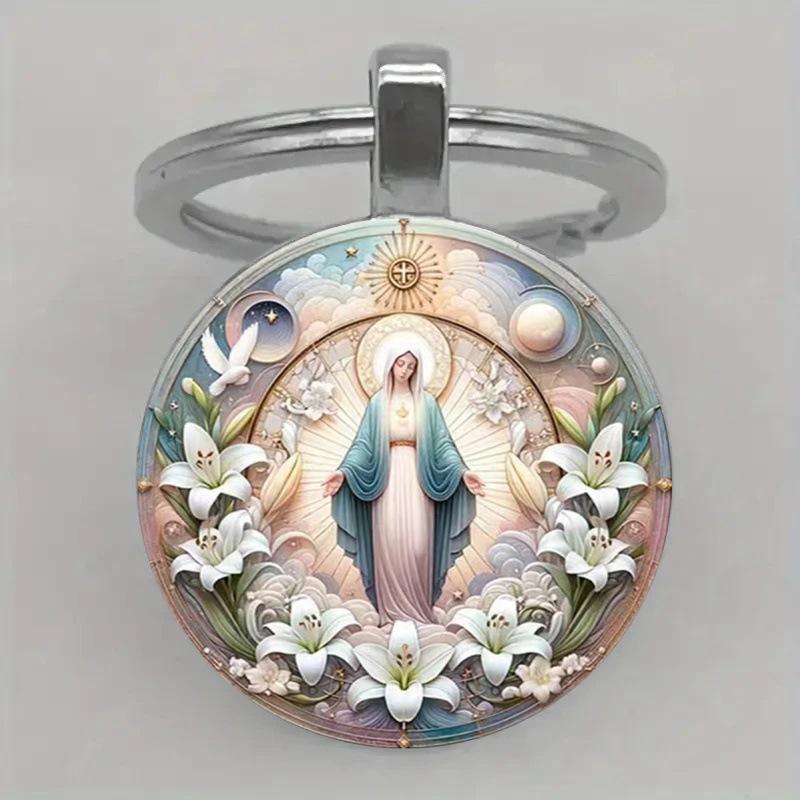 Κονκάρδα Χρόνου Κρεμαστό Κλειδοθήκης με πολύτιμο λίθο Διασυνοριακά Αξεσουάρ Μεταλλικό Κλειδοθήκη