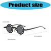 Durability Round Metal Sunglasses with Scratch Resistant Lenses Baby Sunglasses Accessories for Day Wear