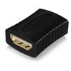 HDMI Coupler - Raidsonic - IB-CB005 - HDMI (f) Version Hdmi (f) - Black - 2 Outlets