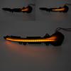 For Seat Leon III 5F 2013- Ibiza KJ 2018- Arona 2017- Smoked Dynamic Led Rearview Side Mirror Blinkers Lights Turn Signal Lamp