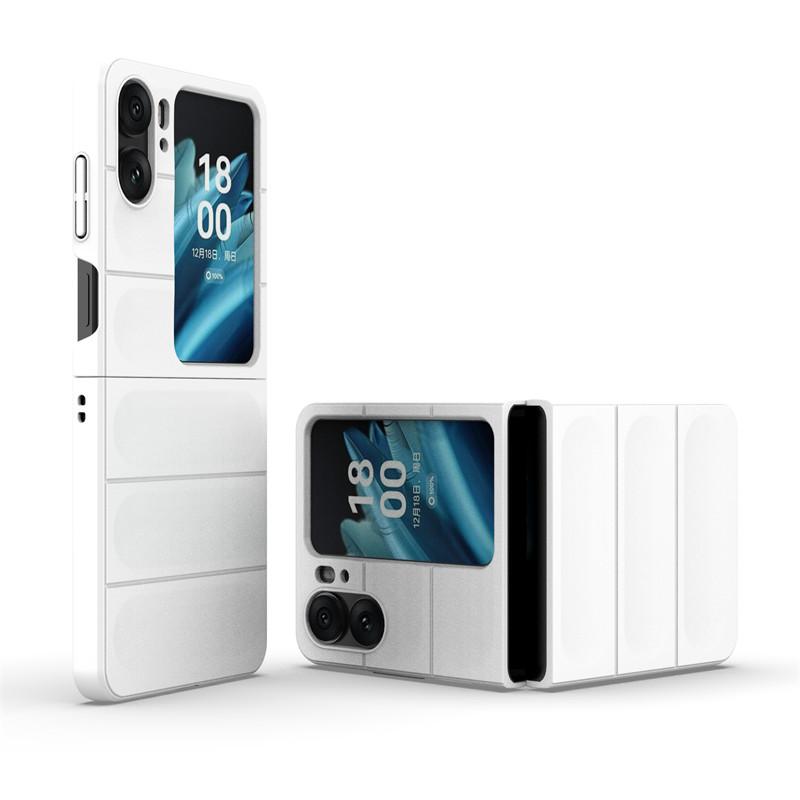 For OPPO Find N2 Flip Case OPPO Find N2 N3 Flip 5G Cover Luxury Matte PC Shockproof Protective Hard Back Cover OPPO Find N2 Flip