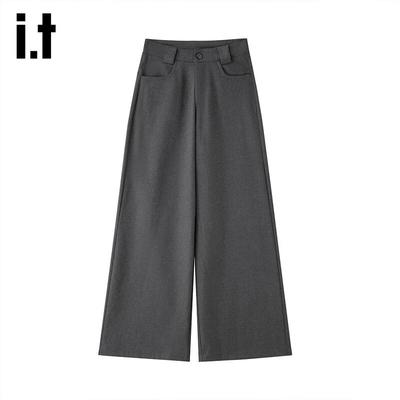Izzue it Damen Lässige Weite Hosen