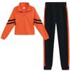 Spring/Autumn Casual Sportswear Set for Women (Korean Version) - Loose-Fitting, Fashionable Long-Sleeved Sweatshirt Set of Two Pieces