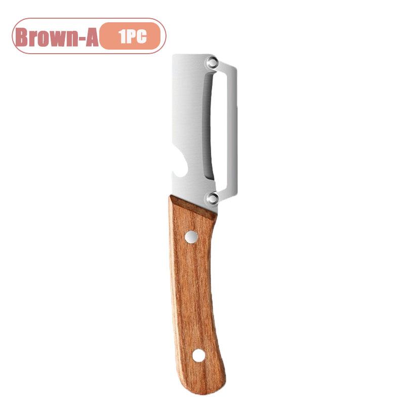 1-20PCS Multi Function Stainless Steel Vegetable Shredder Slicer Grater for Onion Ginger Julienne Peeler Bottle Opener