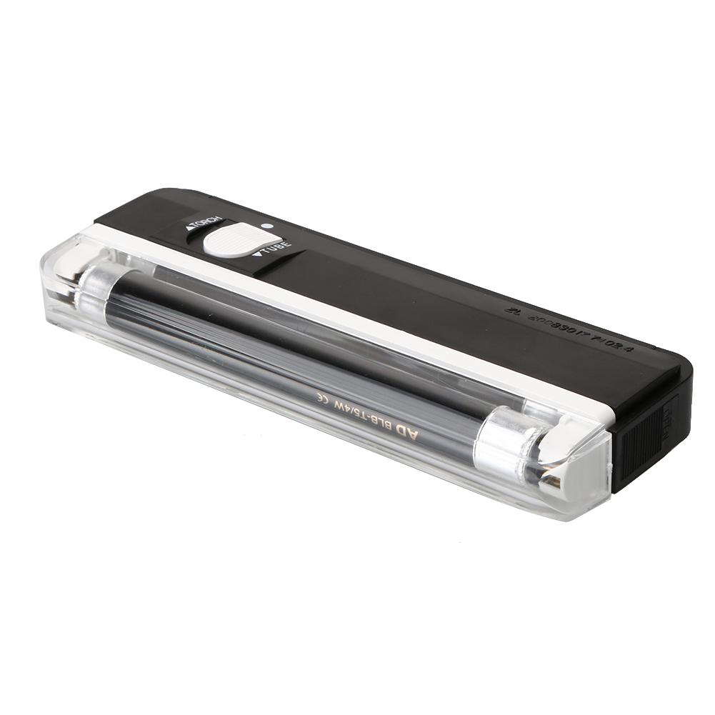 Purple Light UV Flashlight Handheld Portable Ultraviolet Money Detector Bank Note Watermarks Checking Instrument