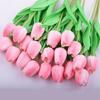 PU-Tulpe Künstliche Blume, Simulationsstrauß, Real Touch, Mini, Weihnachten, Familie, Garten, Hochzeitsdekoration