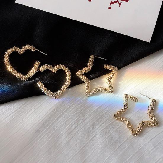 

Pentagram Love Ниша Металлические Серьги