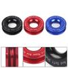Aluminum Alloy Snatchs Recovery Rings Winch Snatchs Block Pulley Towing Rings for Soft Shackle and Synthetic Rope