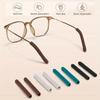 2 Pairs Upgraded Winter Soft Eyeglass Ear Pad,anti-slip Knitted Eyeglass Clip,eyeglass Ear Pads and Anti-slip Rear Eyeglass Clip