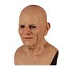 Realistic Old Man Mask Wrinkle Face Latex Full Head Mask for Masquerade Halloween Party Decor Costumes