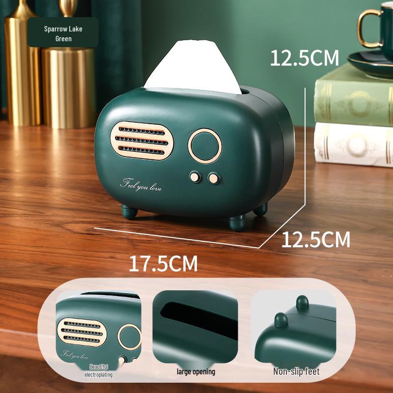 

Luxe Remote Control Tissue & Storage Box for Living Room Coffee Table