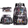Poppy's Game Time Starry Sky Elementary School Bag Nightmare Animal Large Capacity Backpack Three-piece Set
