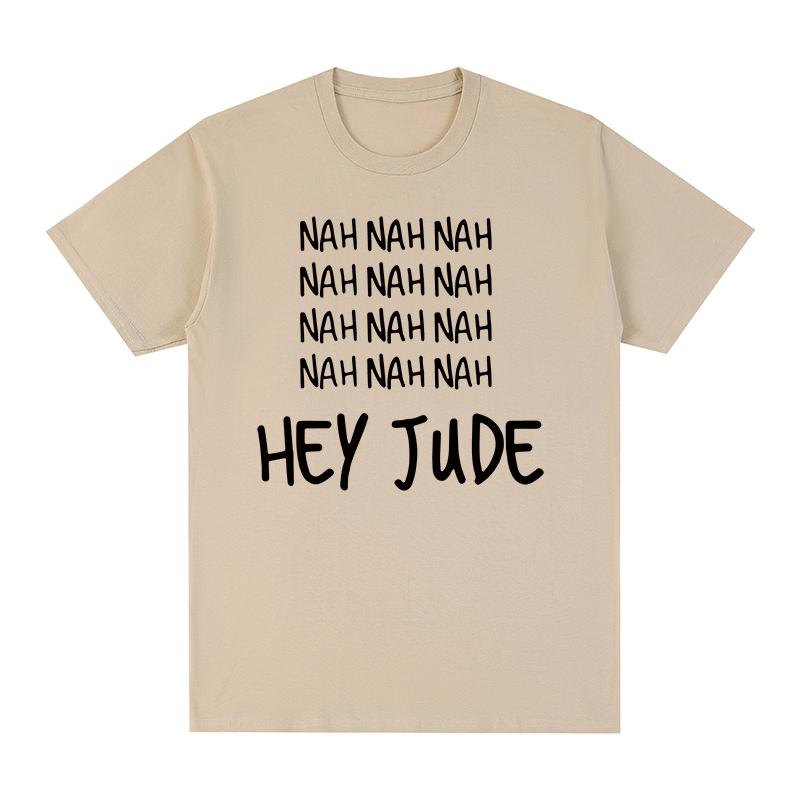 NAH Hey Jude John Vintage Tshirt Fashion Casual Streetwear Cotton Men T Shirt New TEE TSHIRT Womens Tops