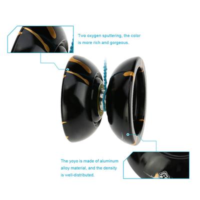 Professional Magic Yoyo N11 Aluminum Alloy Metal Yoyo 8 Ball KK Bearing with Spinning String for Kids
