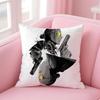 Anime Funny SSakamoto DDays Cushion Cover Pillow Case Soft Skin Friendly Fabric Comfort  Concealed Zipper