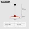 Modern LED Pendant Lights 40cm Green Flat Cover Hanging Lamps For Living Room Restaurant Coffee Shop Office Bar Lighting Luster