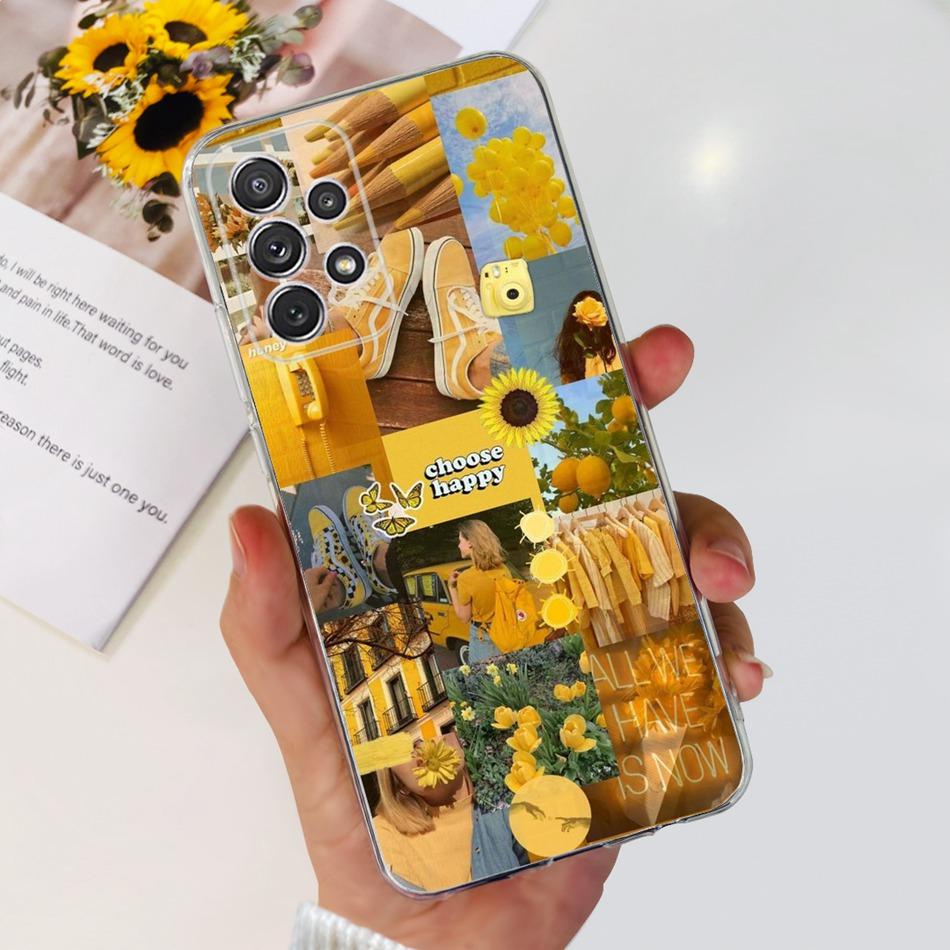 Stylish Soft Silicone Case For Samsung Galaxy A33 A53 A73 5G Clear TPU Phone Back Cover For Samsung A73 A53 A33 A336B A53B A736B