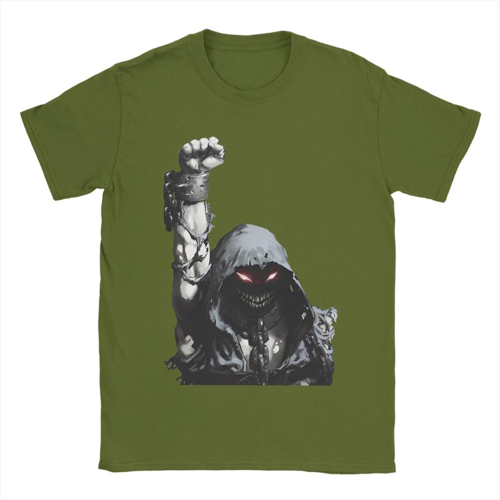 Men T-Shirts Manacle Disturbed Band Vintage 100% Cotton Tees Short Sleeve  T Shirts Crew Neck Clothes 6XL