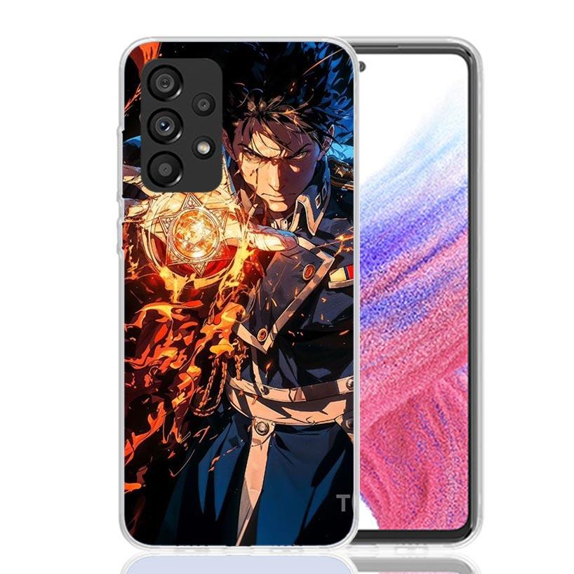 

Anime F-ullmetal A-Alchemist Phone Case for Samsung Galaxy A52 A51 A50S A12 A22 A32 A72 A10S A30S A31 A71 Note 20 Ultra 10 Plus Samsung A52S 5G