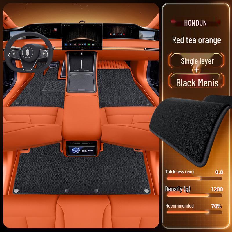 2026 Hongqi S9 TPE Floor Mats: Full Set Interior Carpet for Five Seats