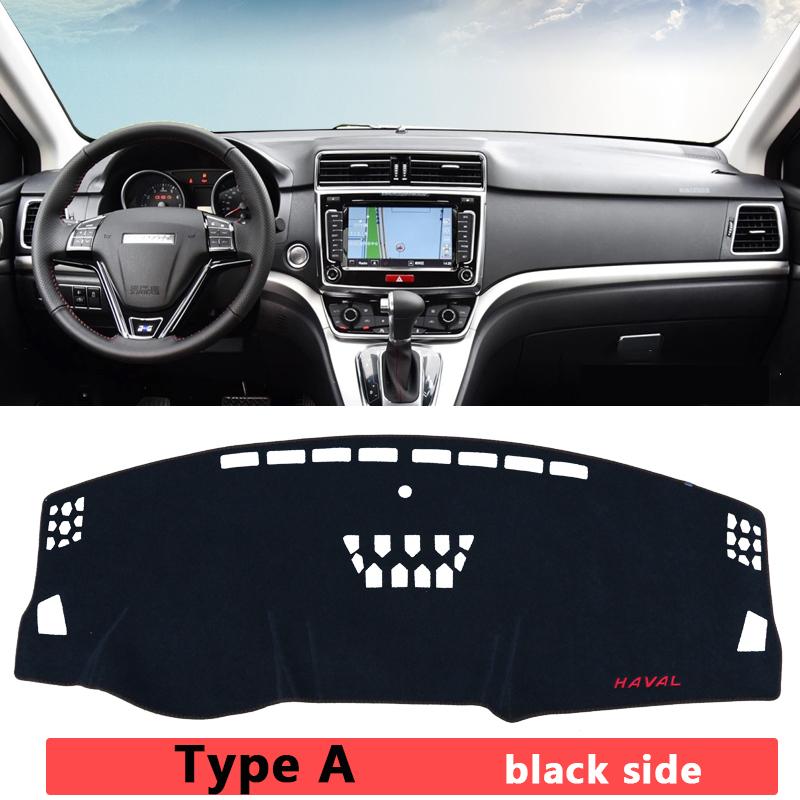 For Haval H6 2011 2012 2013-2015 2016 2017 Dashboard Cover Mat Avoid Light Pad Sun Shade Dash Board Cover Carpets Accessories