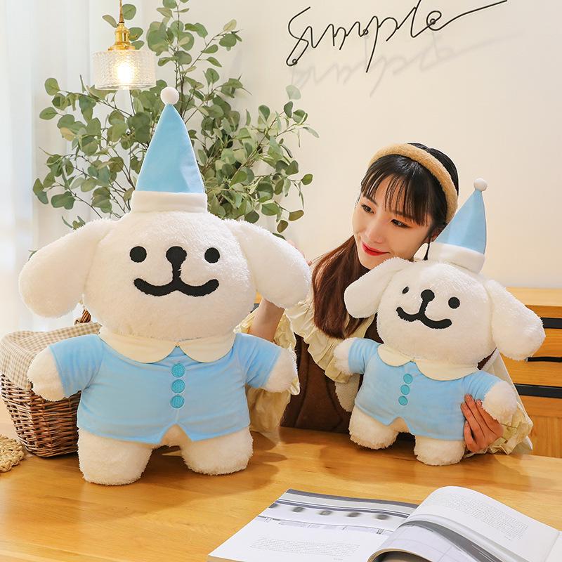 

Большая плюшевая собака Лайн для сна - Подушка в пижамном стиле, подарок для девушки 50cm, 0.43kg