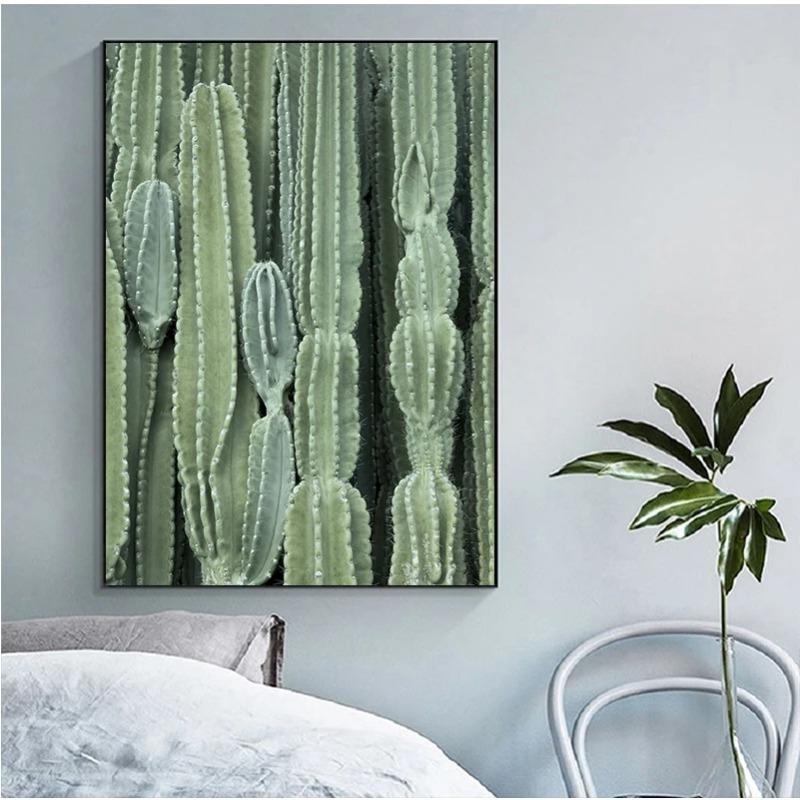 Boat Lake Canvas Painting Nature Nordic Style Forest Landscape Wall Art Poster Print Decorative Pictures Living Room Decor