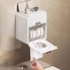 Wall Mounted Toilet Paper Storage Box Plastic Toilet Paper Holder Durable Paper Towel Box  Bathroom